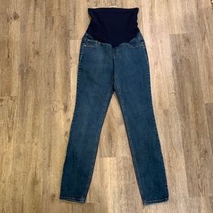 INDIGO BLUE Maternity skinny, blue jeans, Size Medium Long